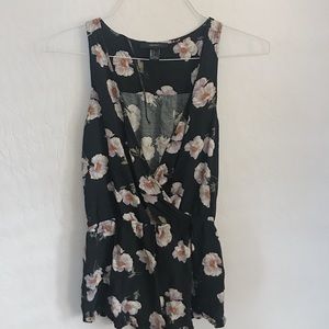 forever 21 floral romper